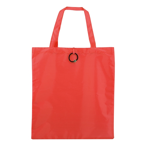 BOLSA PLEGABLE CON GOMA "VERA" ROJO