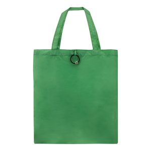 BOLSA PLEGABLE CON GOMA "VERA" VERDE