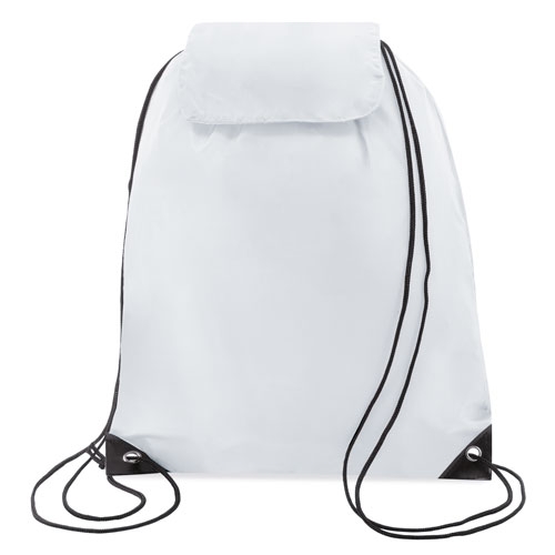BOLSA MOCHILA NYLON REFORZADA "CALANDRE" BLANCO
