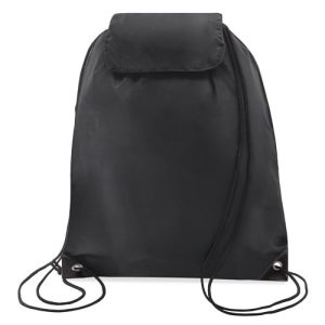 BOLSA MOCHILA NYLON REFORZADA "CALANDRE" NEGRO