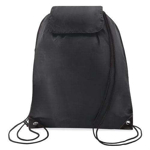 BOLSA MOCHILA NYLON REFORZADA "CALANDRE" NEGRO