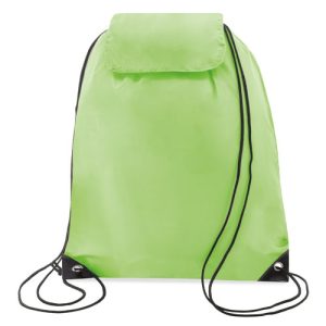 BOLSA MOCHILA NYLON REFORZADA "CALANDRE" PISTACHO