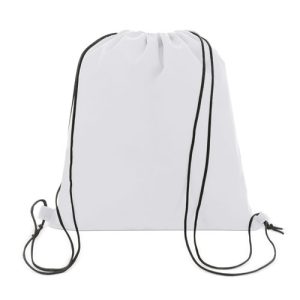 BOLSA MOCHILA NON WOVEN BLANCO
