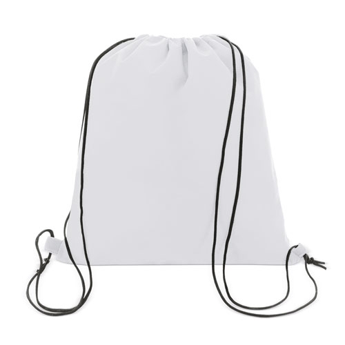 BOLSA MOCHILA NON WOVEN BLANCO