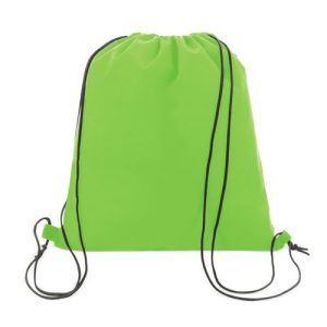 BOLSA MOCHILA NON WOVEN VERDE