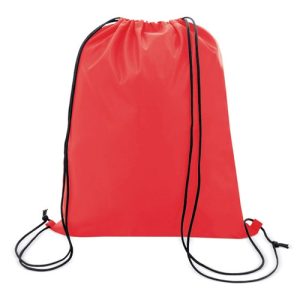 BOLSA MOCHILA POLIESTER "ALTEK" ROJO