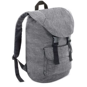 MOCHILA DOBLE PROTECCION ORDENADOR GRIS
