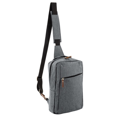 BOLSA BANDOLERA “LUGANO” GRIS