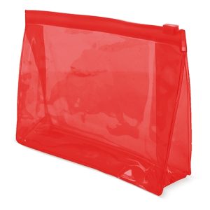 G-338-RO-500x500-1.jpg NECESER TRANSPARENTE TRAVEL ROJO