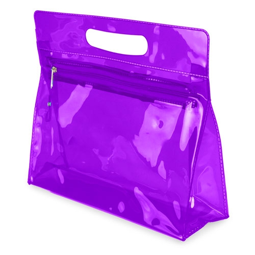 NECESER TRANSPARENTE «MARTA» LILA