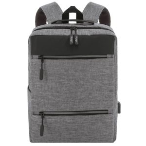MOCHILA "COMPACT" PIERRE DELONE GRIS