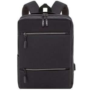 MOCHILA "COMPACT" PIERRE DELONE NEGRO