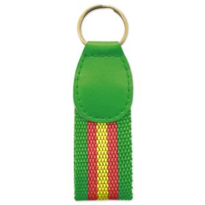 LLAVERO MILAN BANDERA ESPAÑA "MILAN" VERDE