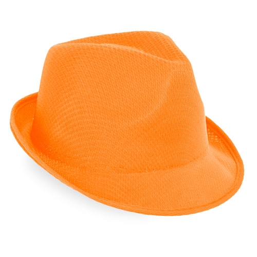 SOMBRERO PREMIUM NARANJA FLUOR