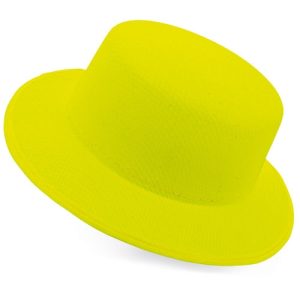 SOMBRERO ALA ANCHA CORDOBES AMARILLO FLUOR