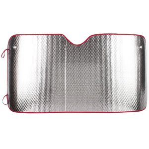 PARASOL METALICO COCHE 130X80 CM ROJO