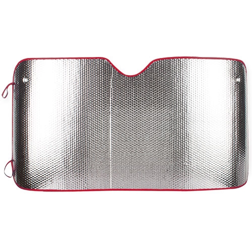 PARASOL METALICO COCHE 130X80 CM ROJO