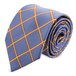 CORBATA ESPAÑA ROMBOS CELESTE