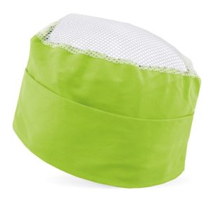 GORRO PROFESIONAL REJILLA  PISTACHO