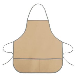 DELANTAL TEJIDO SIN TEJER "DACOSTA" BEIGE