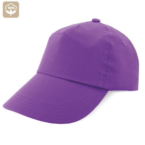 GORRA 100% ALGODÓN VELCRO "NAVIA" LILA