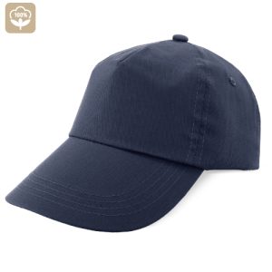 GORRA 100% ALGODÓN VELCRO "NAVIA" MARINO