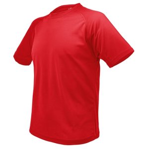CAMISETA LIGHT D&F HOMBRE "LAYTON" ROJO S
