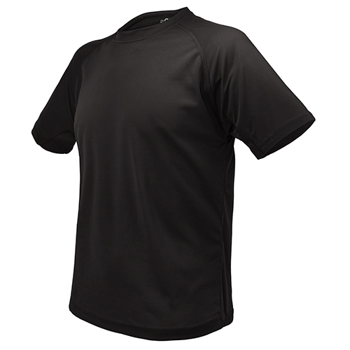 CAMISETA LIGHT D&F HOMBRE "LAYTON" NEGRO M