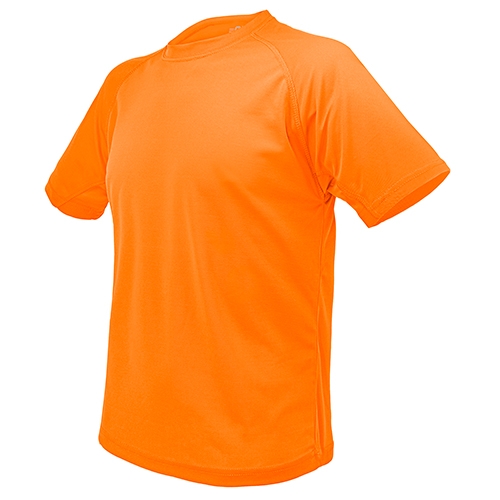 CAMISETA LIGHT D&F HOMBRE "LAYTON" NARANJA XXL