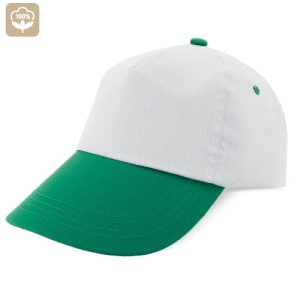 GORRA BICOLOR VELCRO VERDE