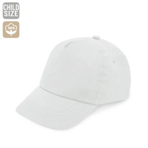 GORRA DE ALGODÓN NIÑO "SALAZ" BLANCO