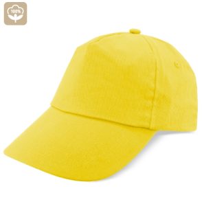 GORRA ALGODÓN PEINADO PREMIUM "NARÓN" AMARILLO