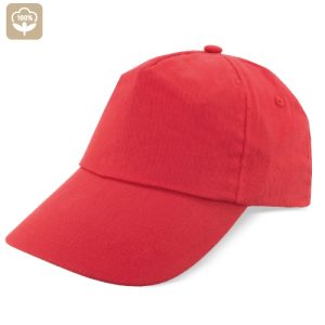 GORRA ALGODÓN PEINADO PREMIUM "NARÓN" ROJO
