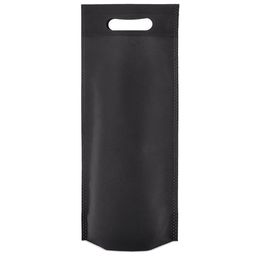 BOLSA NON WOVEN BOTELLA "PAYTON" NEGRO