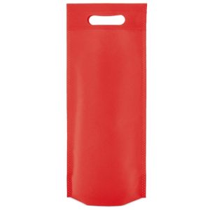 BOLSA NON WOVEN BOTELLA "PAYTON" ROJO