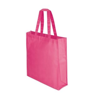 BOLSA NON WOVEN LAMINADO MATE "FERN" FUCSIA