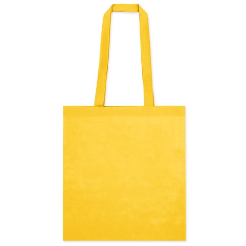 BOLSA NON WOVEN PUBLICITARIA ASAS LARGAS "KORA" AMARILLO