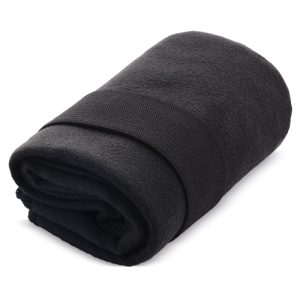 TOALLA MICROFIBRA "ALTET" NEGRO