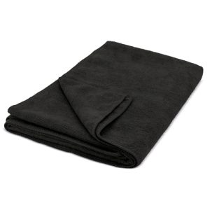 TOALLA MICROFIBRA RIZO ULTRASECADO "NERJA" NEGRO