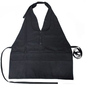DELANTAL CHALECO NEGRO 