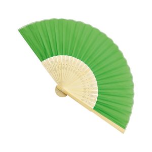 ABANICO DE BAMBU "RITA" VERDE