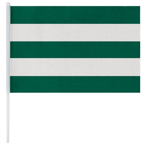 BANDERÍN ANIMACIÓN "JANO" BLANCO/VERDE