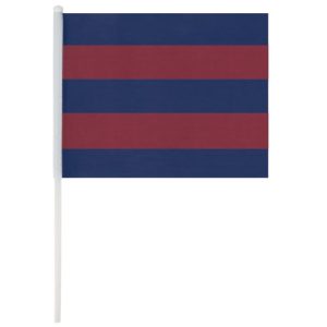 BANDERÍN "MIRT" AZUL/GRANATE