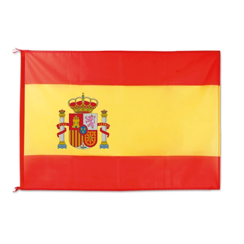 BANDERA FIESTA ESPAÑA "REGIÓN" CON ESCUDO