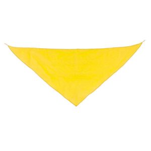 PAÑOLETA TRIANGULAR "FERMÍN" AMARILLO