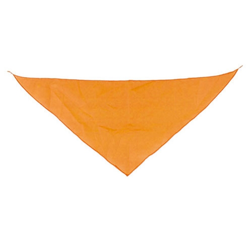PAÑOLETA TRIANGULAR "FERMÍN" NARANJA
