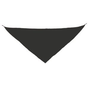 PAÑOLETA TRIANGULAR "FERMÍN" NEGRO