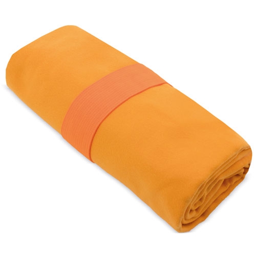 TOALLA MICROFIBRA “GYM” NARANJA