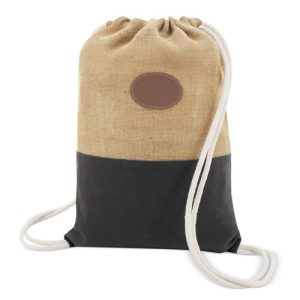 BOLSA MOCHILA CORONA NEGRO