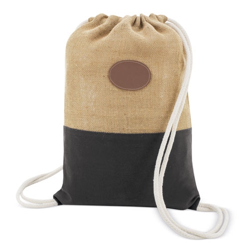 BOLSA MOCHILA CORONA NEGRO